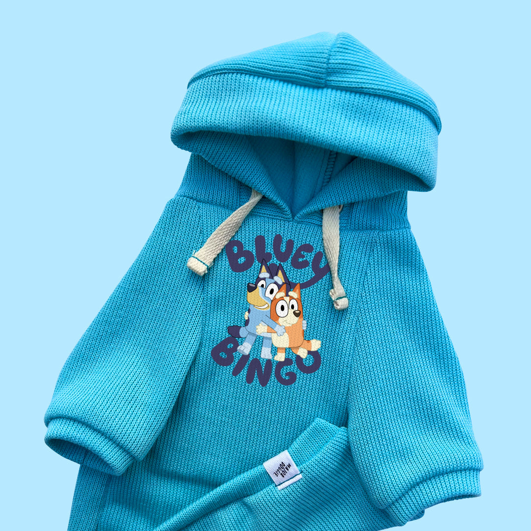 Bluey & Bingo | Knit Hoodie