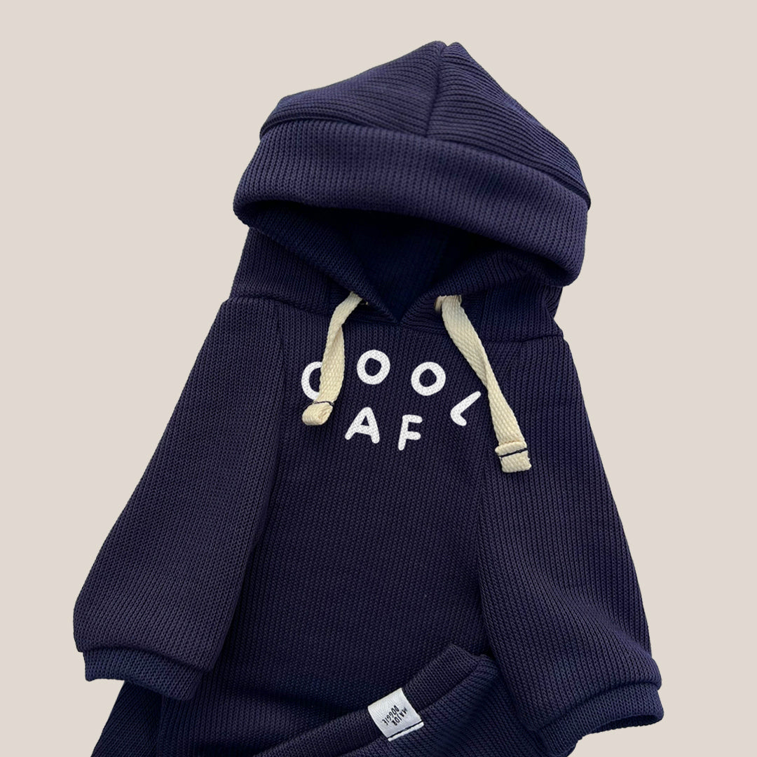 Cool Af | Knit Hoodie