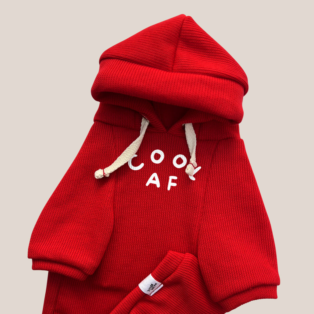 Cool Af | Knit Hoodie