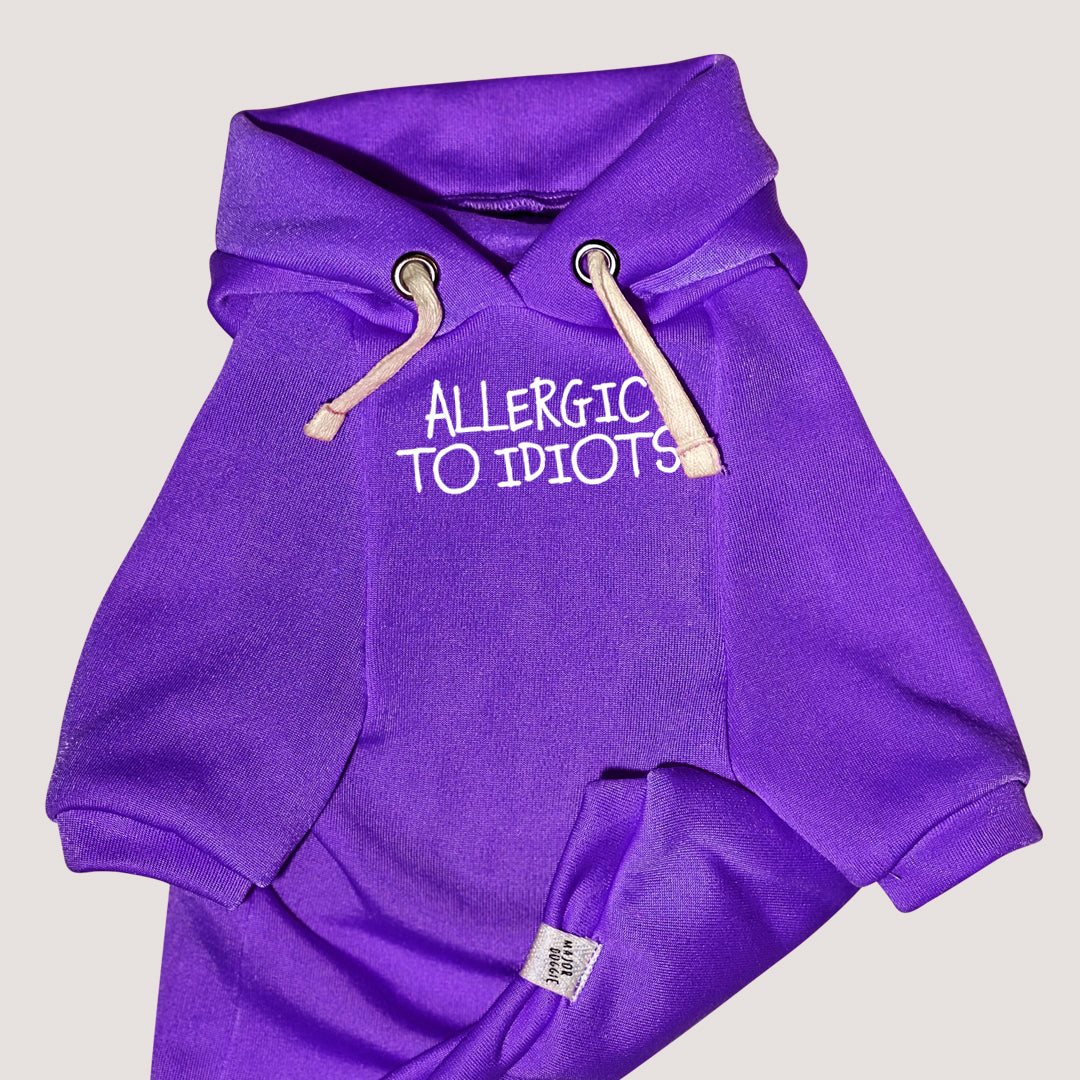 Allergic to idiots | Basic Hoodie