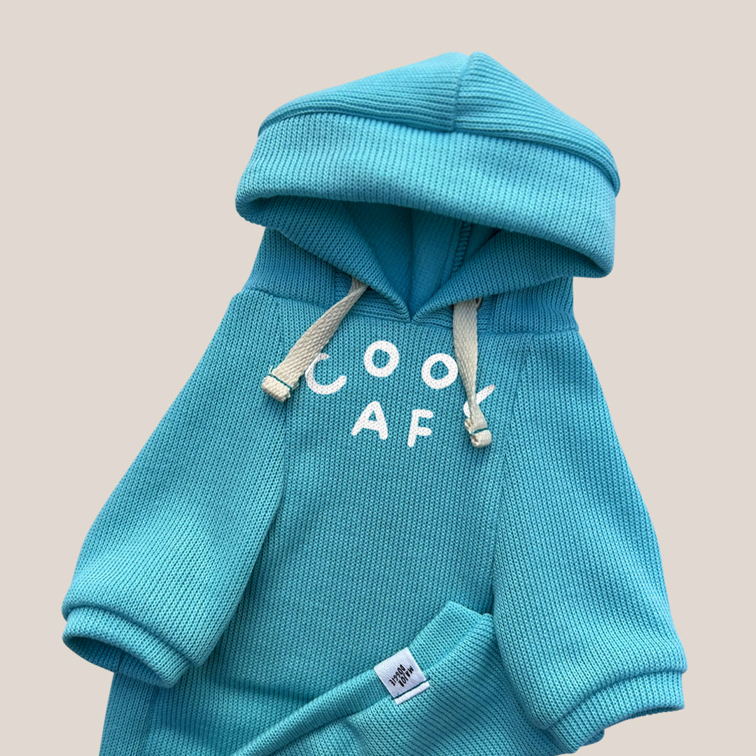 Cool Af | Knit Hoodie
