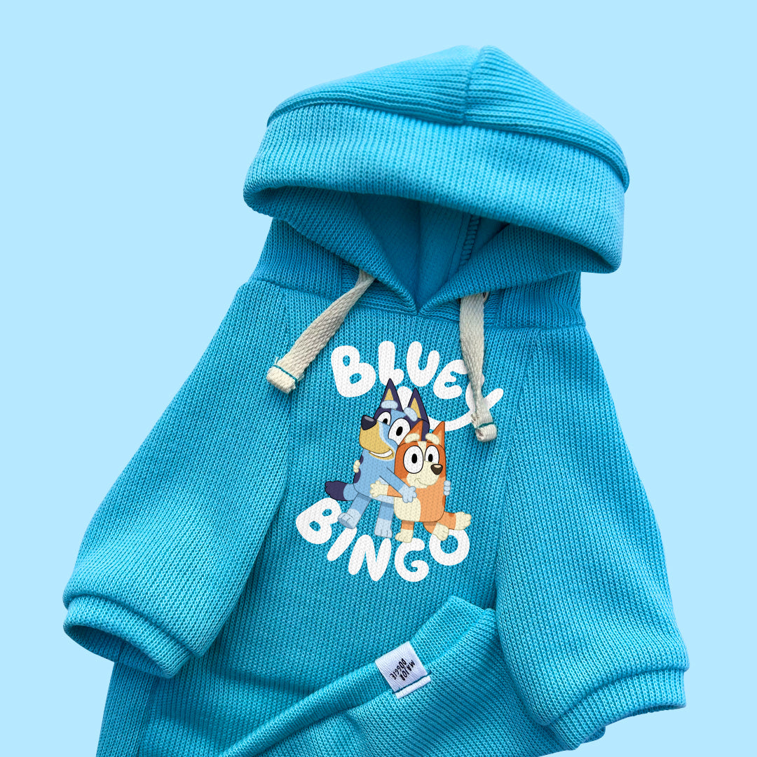 Bluey & Bingo | Knit Hoodie
