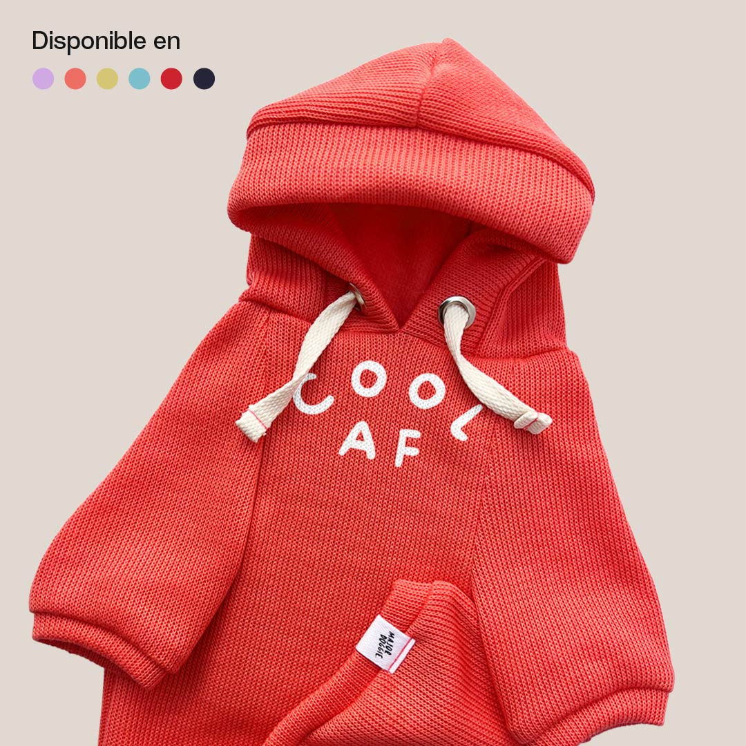 Cool Af | Knit Hoodie