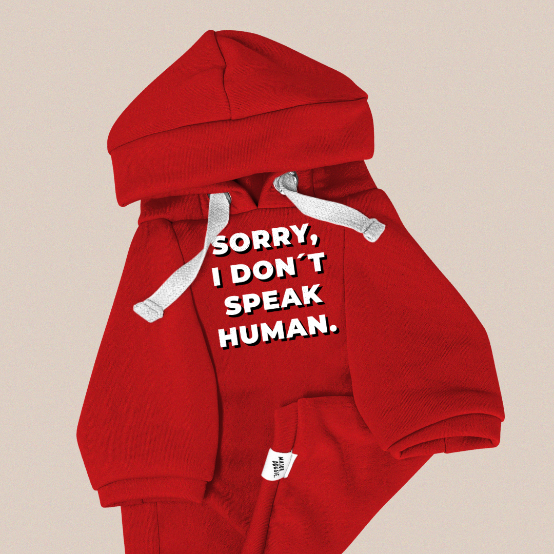 I don´t speak human | Basic Hoodie