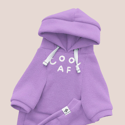 Cool Af | Knit Hoodie