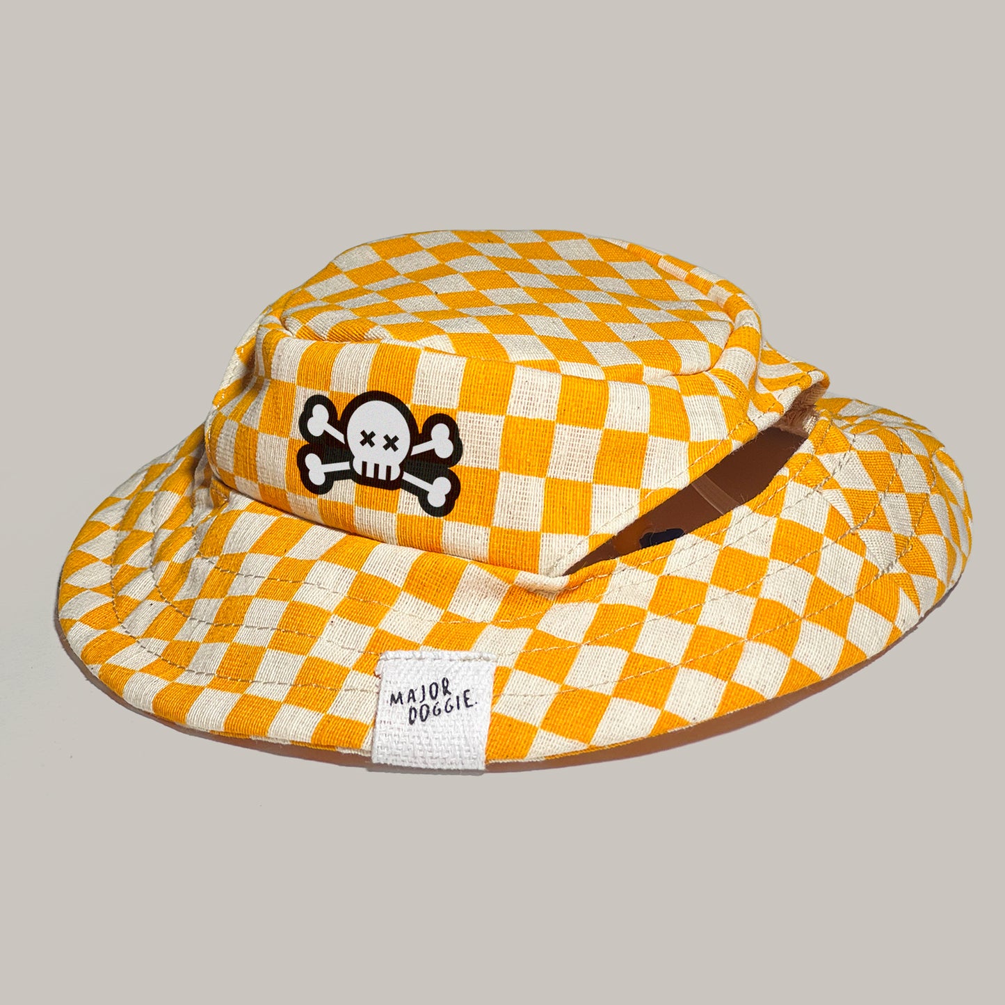 ☠️ Checkerboard Bucket Hat
