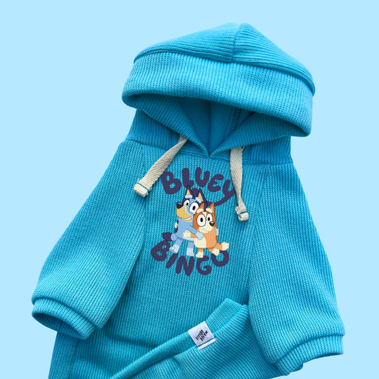 Bluey & Bingo | Knit Hoodie