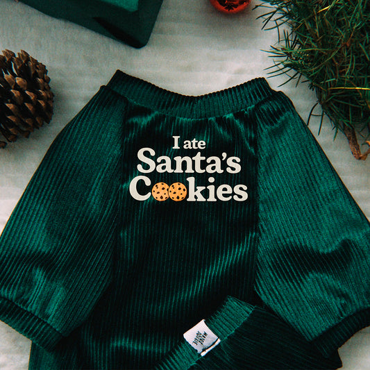 I ate Santa's Cookies | Lightweight Velour