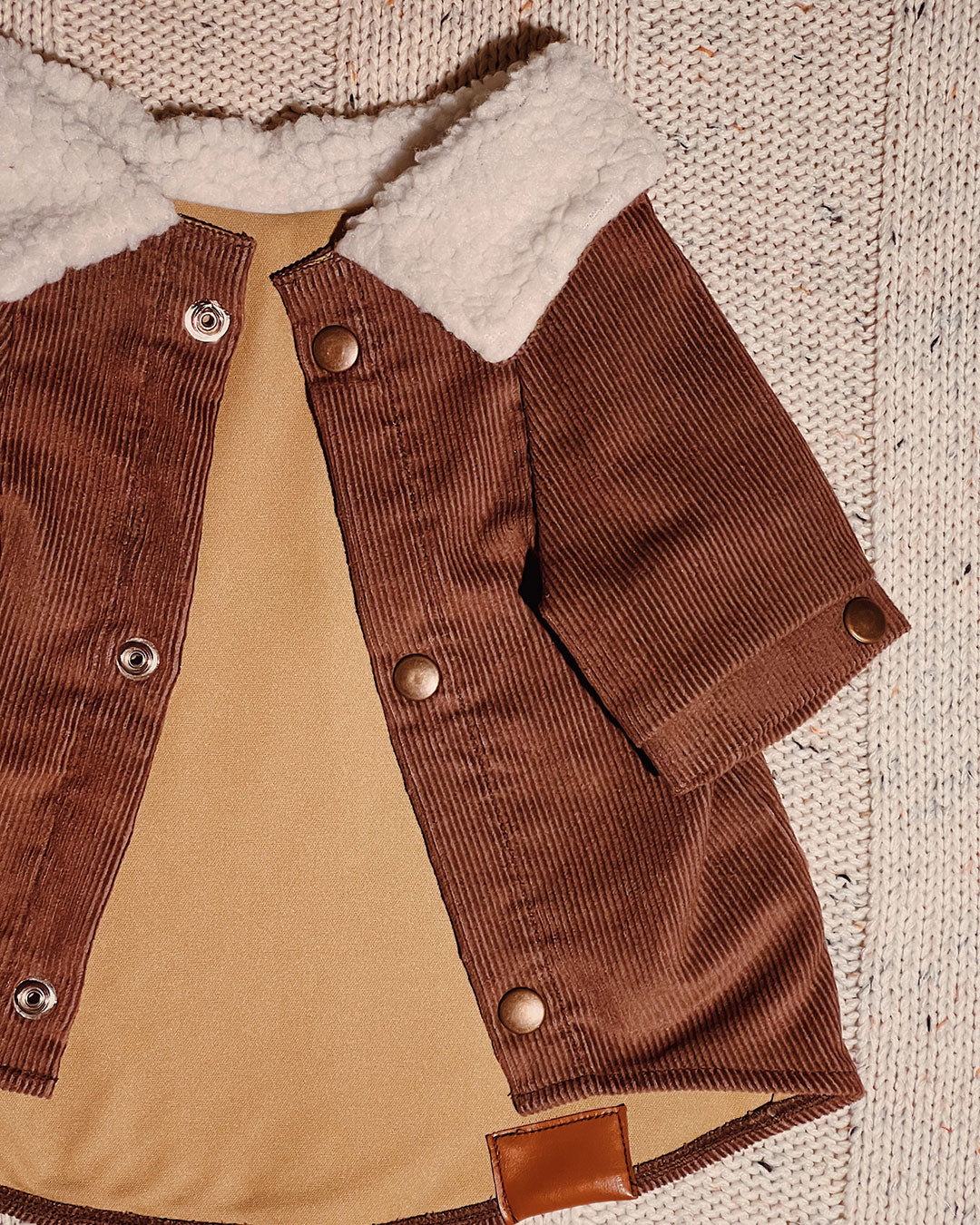 Caramel Corduroy Jacket
