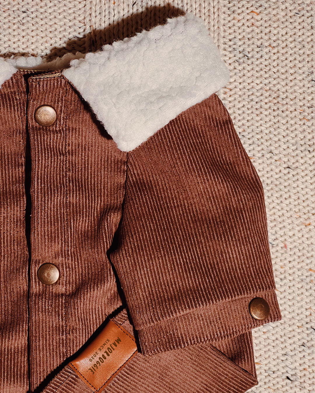 Caramel Corduroy Jacket