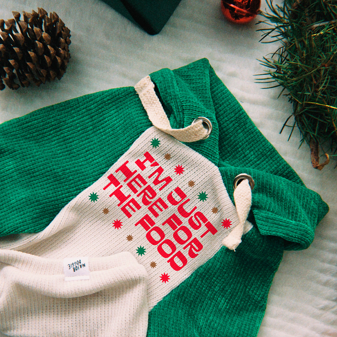 I'm just here for the food | Soft Knit Sweater