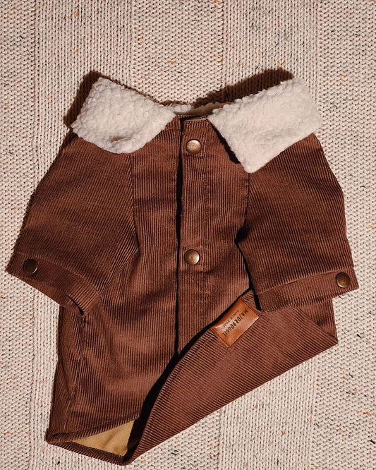 Caramel Corduroy Jacket