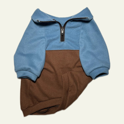 Clean Look | Mix Half-Zip Sweater