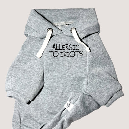 Allergic to idiots | Basic Hoodie