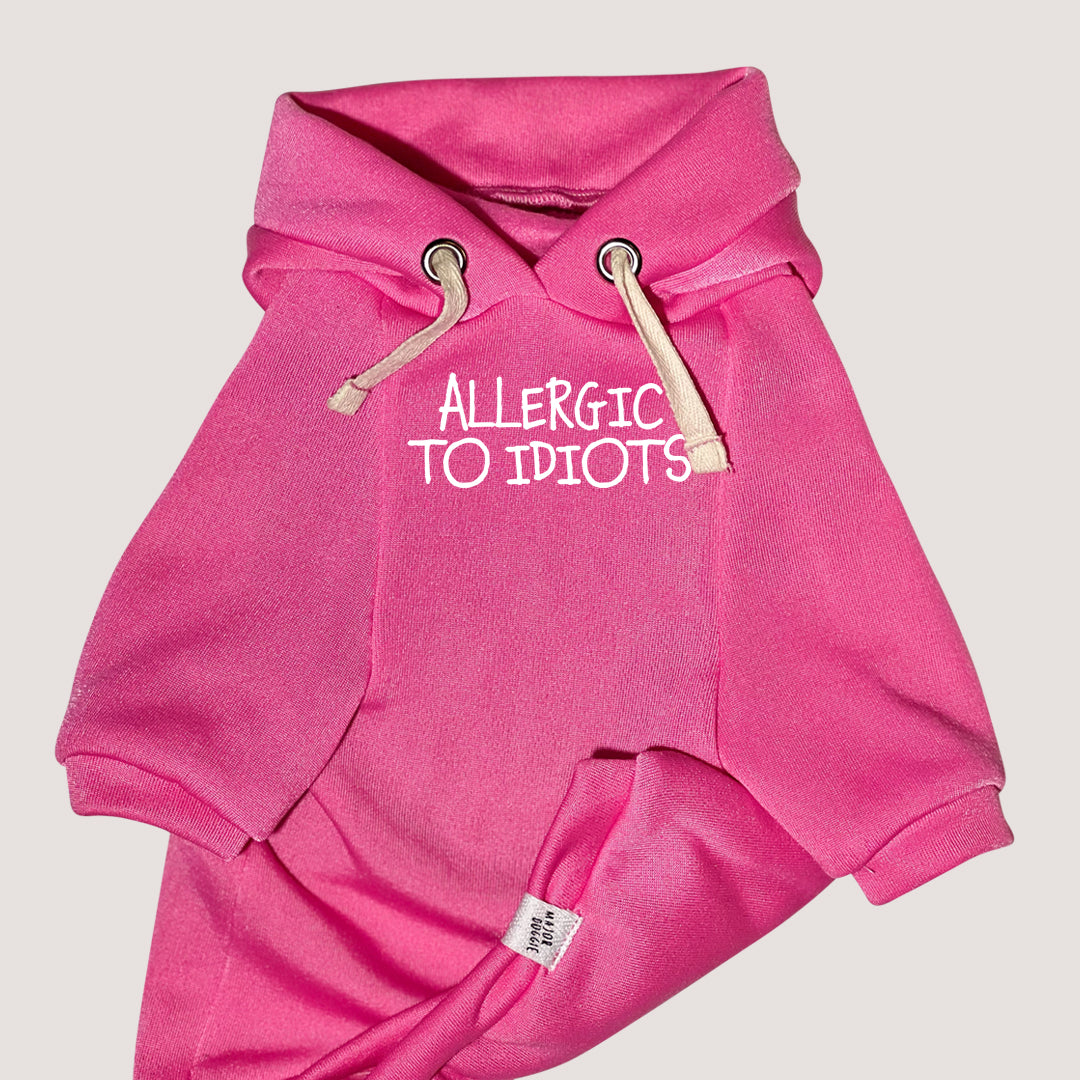 Allergic to idiots | Basic Hoodie