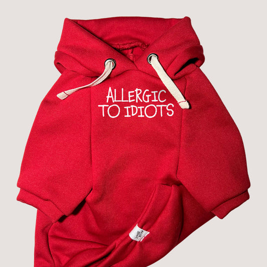 Allergic to idiots | Basic Hoodie