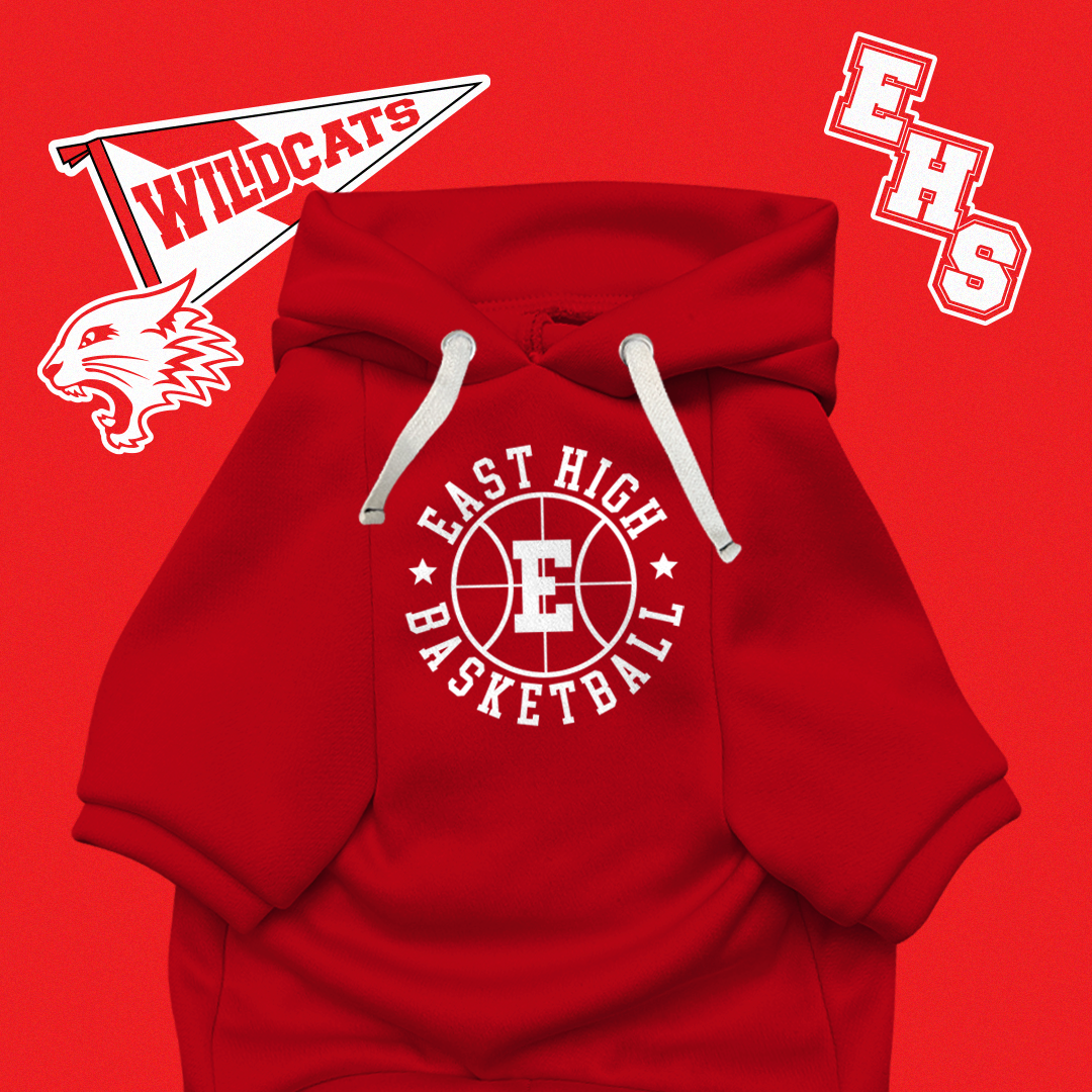 East High Basketball | Basic Hoodie