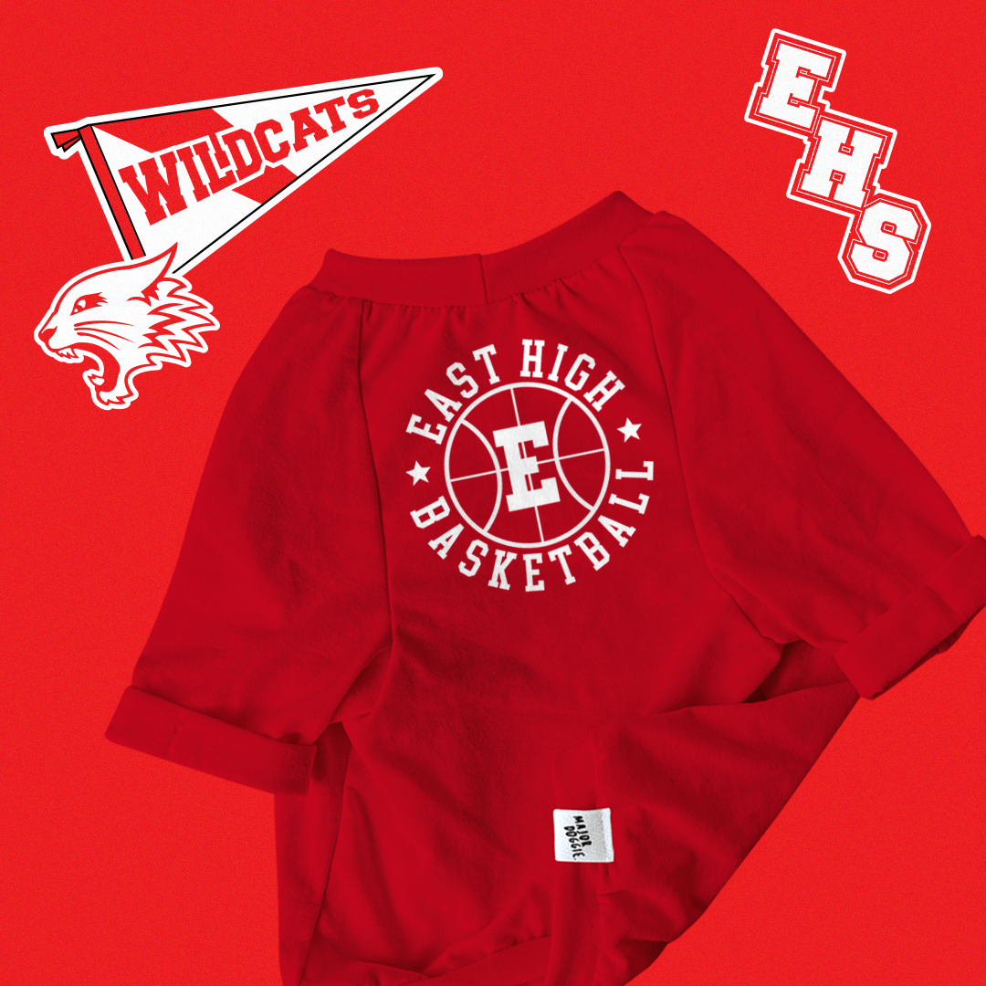 East High Basketball | Basic Tee