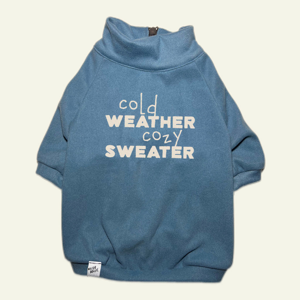 Cold Weather Cozy Sweater | Half-Zip Sweater (Copia)