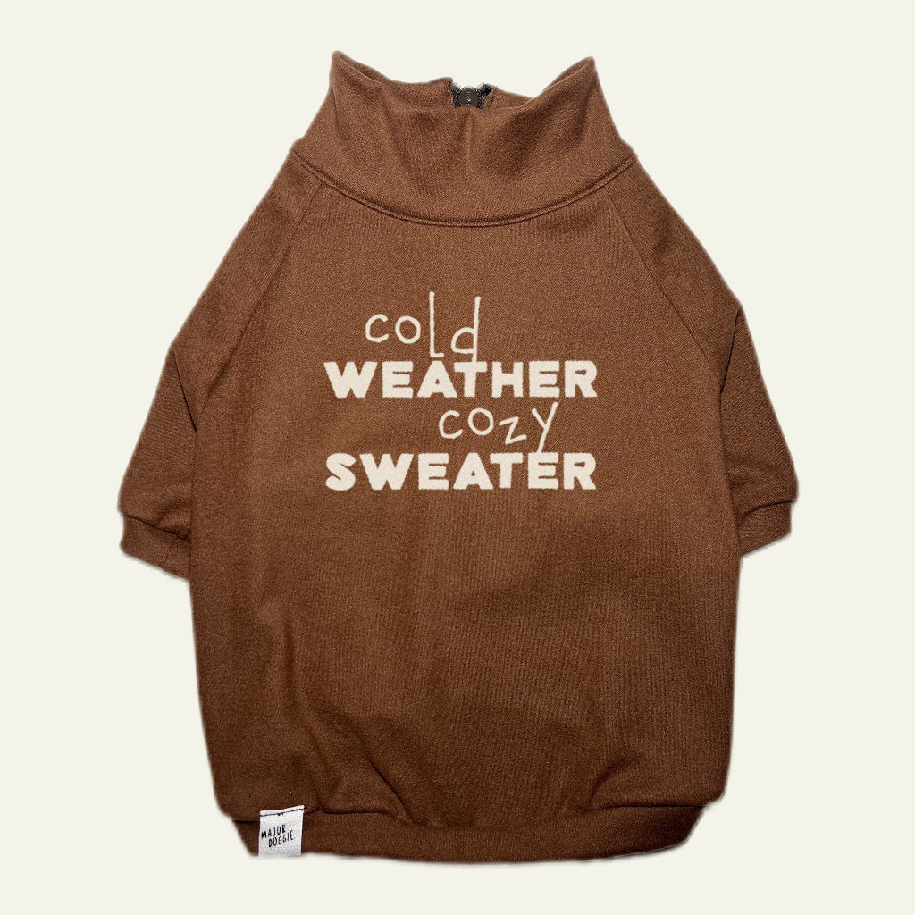 Cold Weather Cozy Sweater | Half-Zip Sweater (Copia)