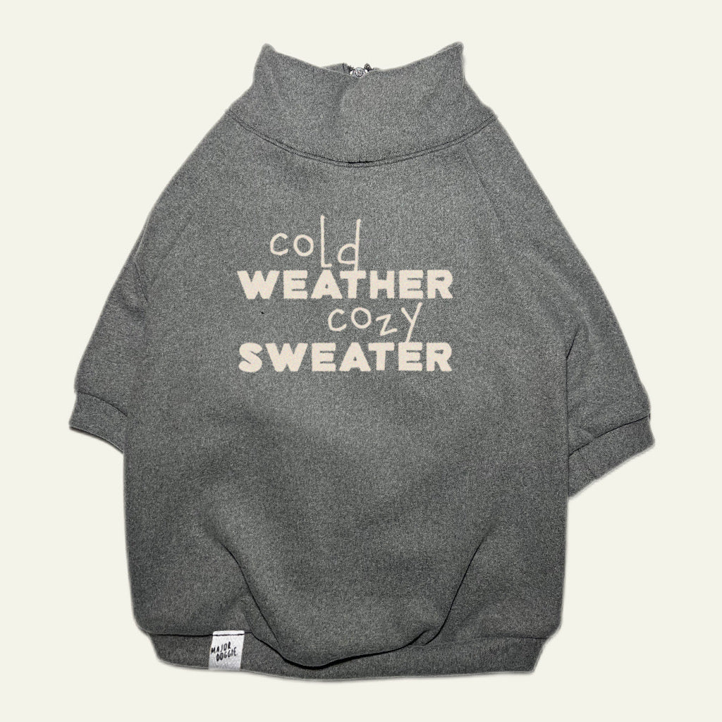 Cold Weather Cozy Sweater | Half-Zip Sweater (Copia)