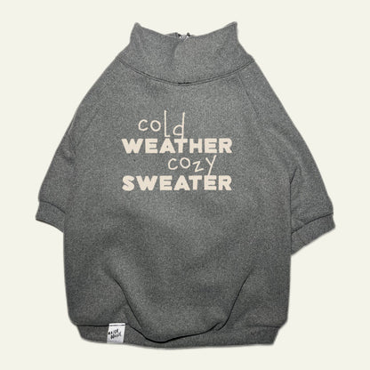 Cold Weather Cozy Sweater | Half-Zip Sweater (Copia)
