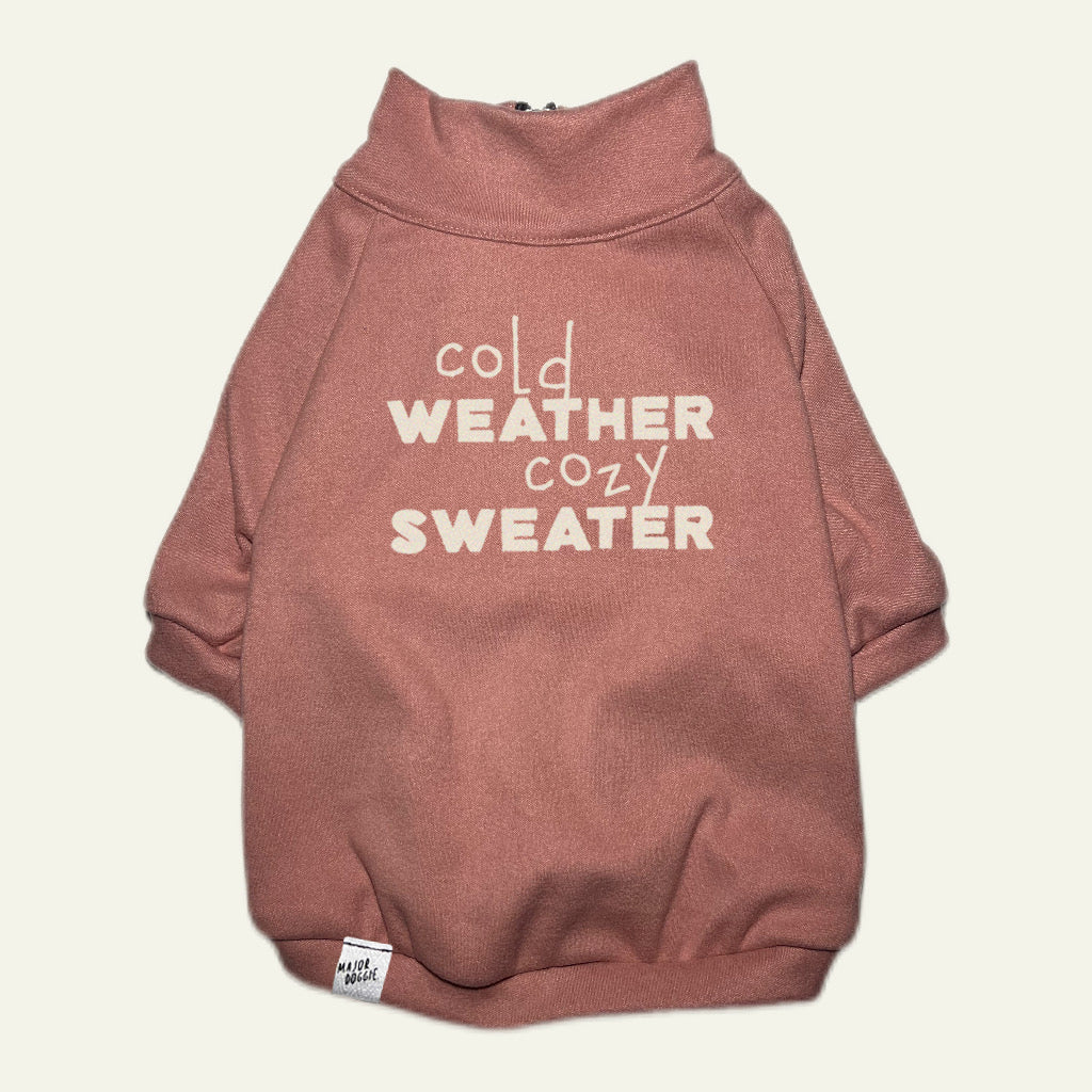 Cold Weather Cozy Sweater | Half-Zip Sweater (Copia)