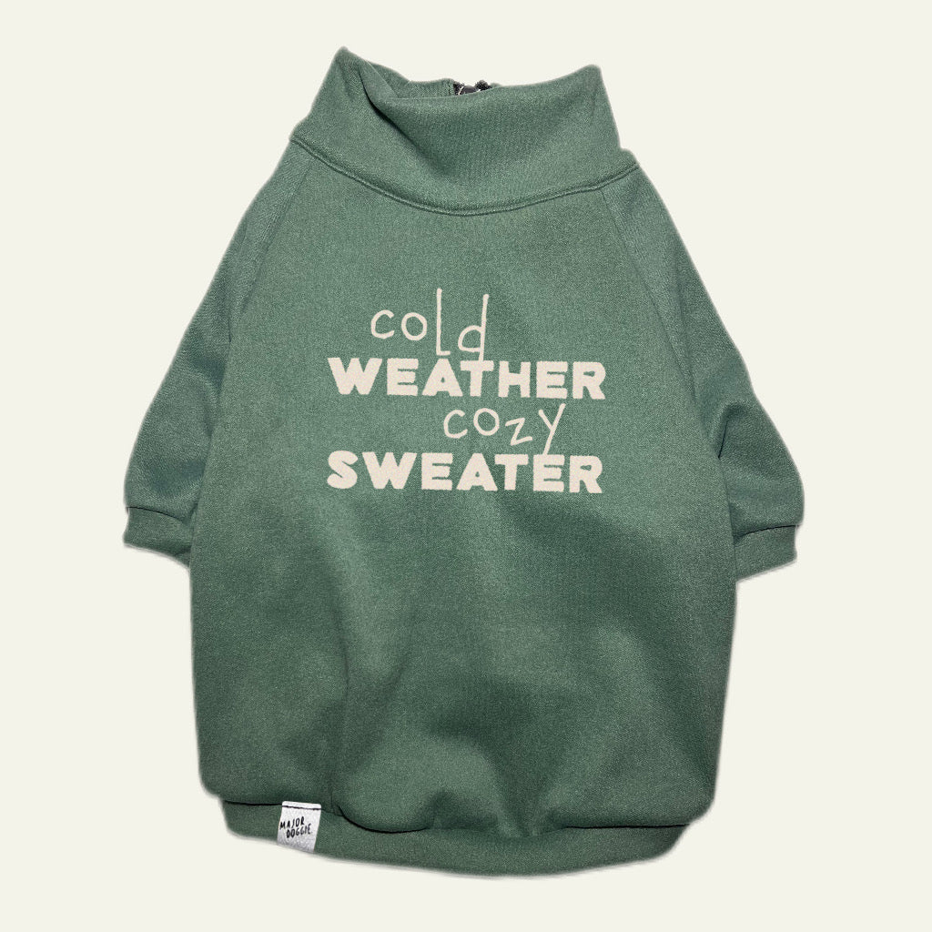 Cold Weather Cozy Sweater | Half-Zip Sweater (Copia)