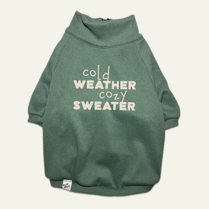 Cold Weather Cozy Sweater | Half-Zip Sweater (Copia)