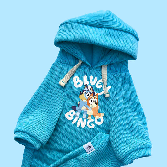 Bluey & Bingo | Knit Hoodie