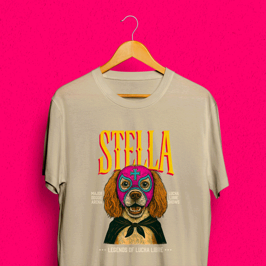 Lucha Libre HUMAN TEE | Personalizada (Nombre+Ilustración)