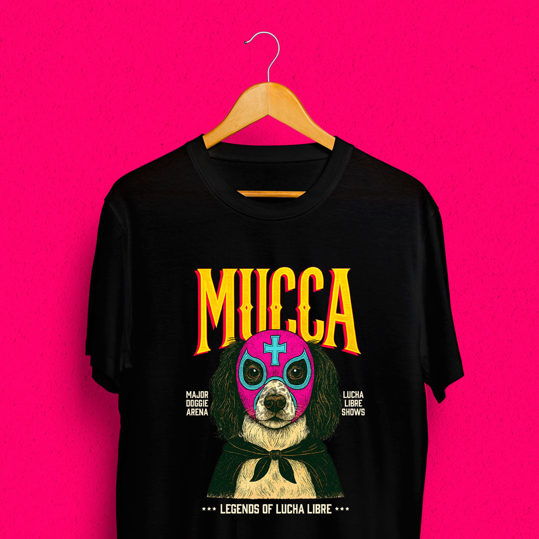 Lucha Libre HUMAN TEE | Personalizada (Nombre+Ilustración)