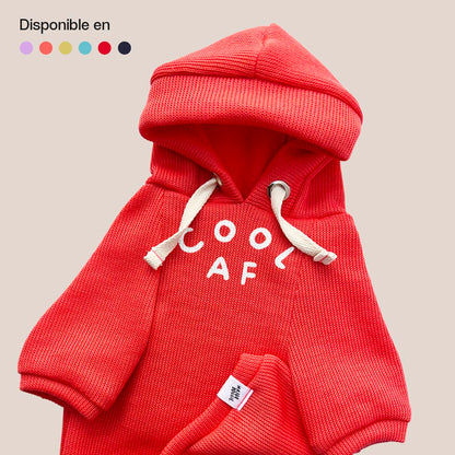 Cool Af | Knit Hoodie
