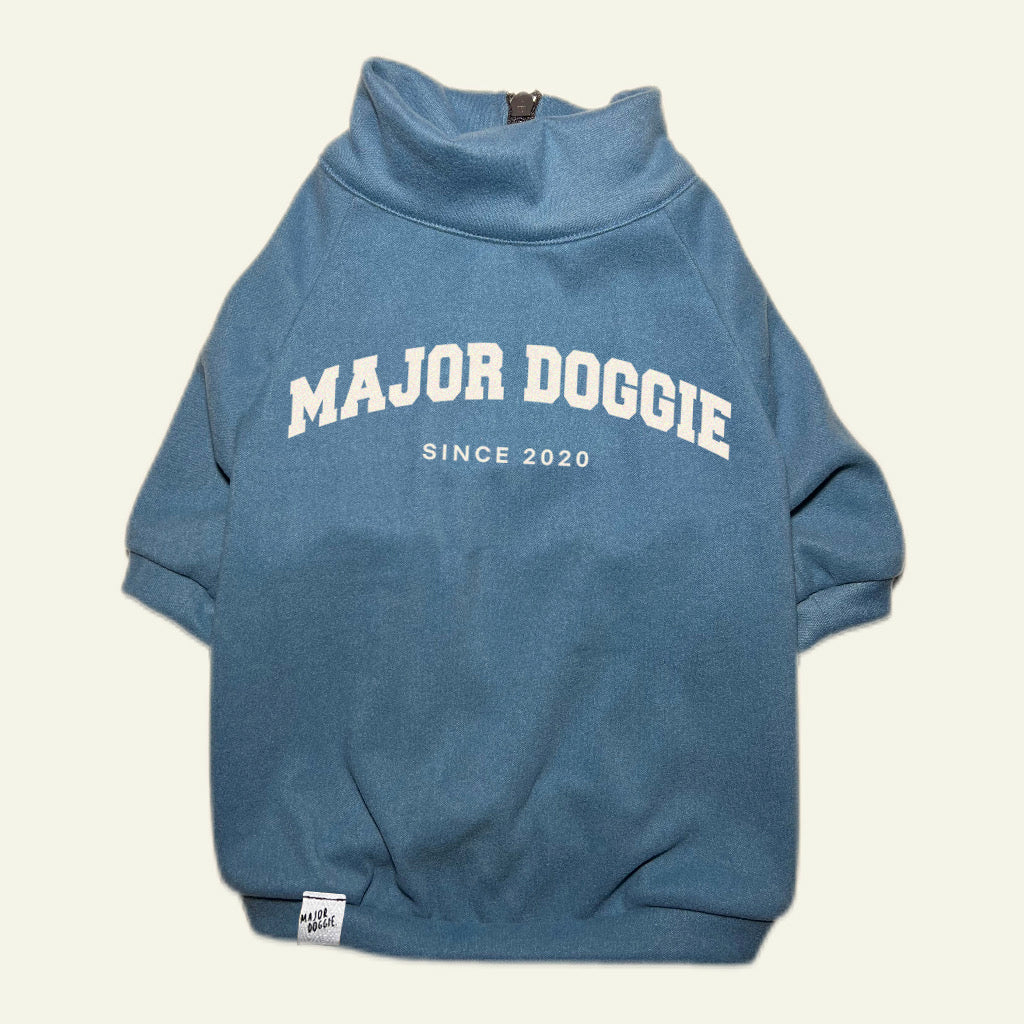 Major Doggie | Half-Zip Sweater