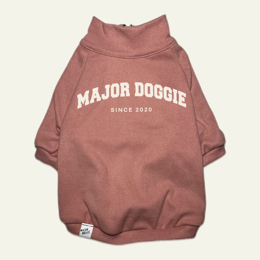 Major Doggie | Half-Zip Sweater