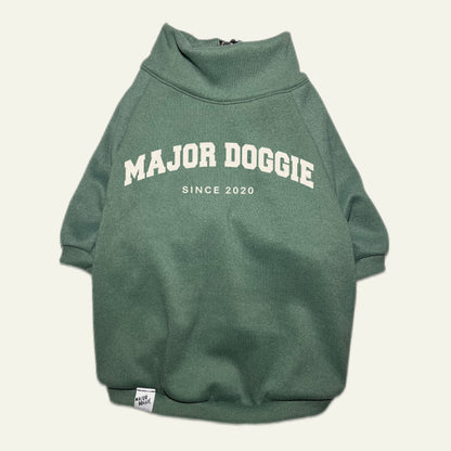 Major Doggie | Half-Zip Sweater