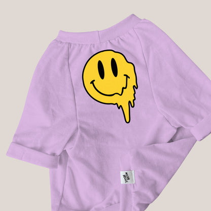 Melting Smiley Face | Basic Tee