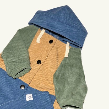 Mix Corduroy Jacket