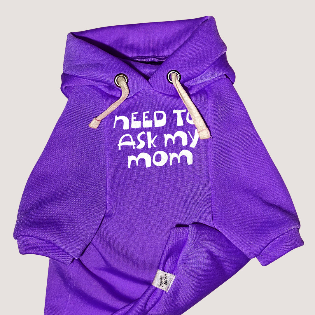 Need to ask my mom | Basic Hoodie