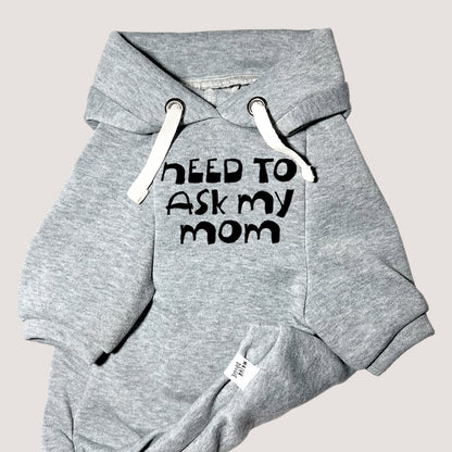 Need to ask my mom | Basic Hoodie