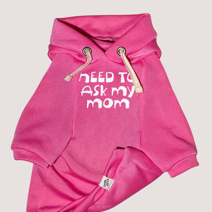 Need to ask my mom | Basic Hoodie