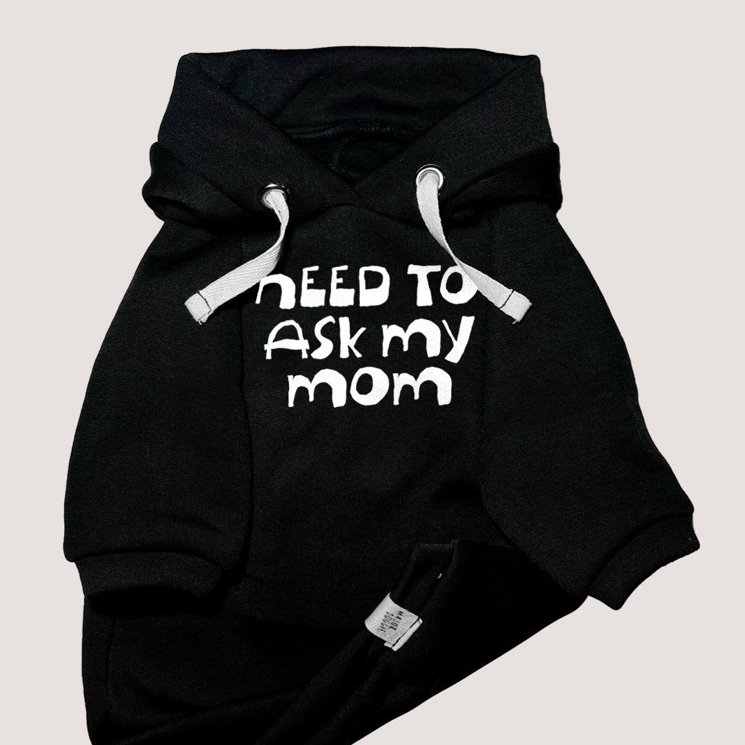 Need to ask my mom | Basic Hoodie