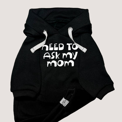 Need to ask my mom | Basic Hoodie