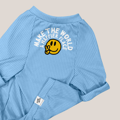 Make the world a happier place | Lightweight Tee